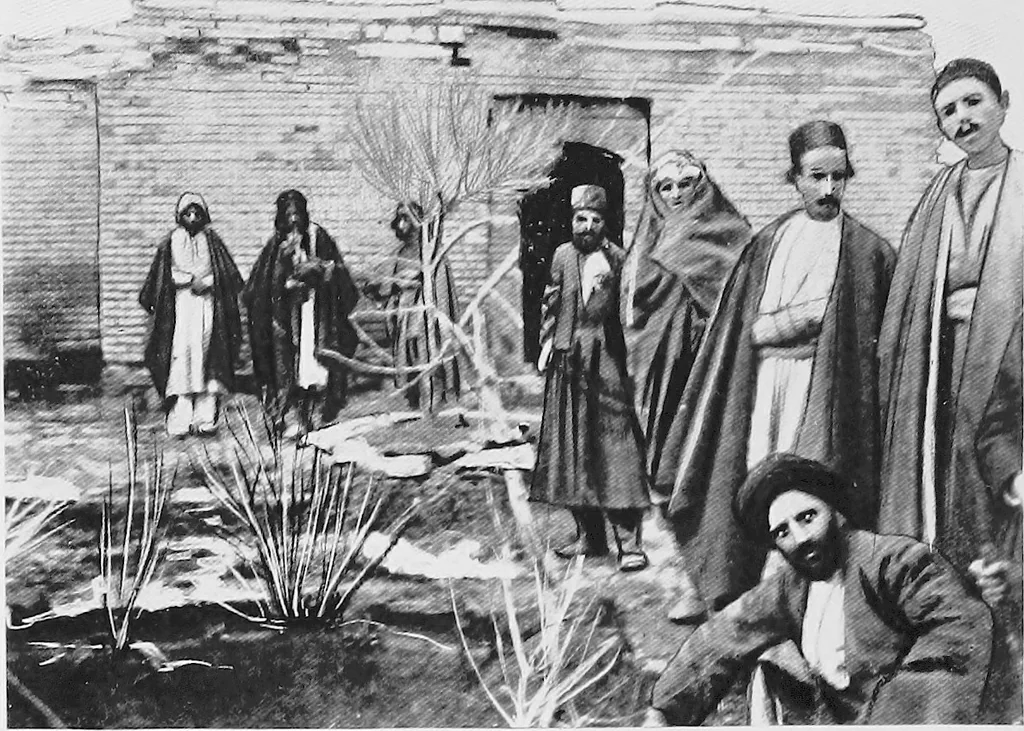 An illustration from Persia past and present; a book of travel and research, with more than two hundred illustrations and a map, 1906, leaf 309