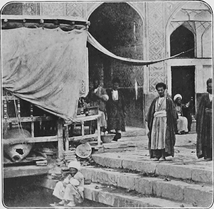 An illustration from Persia past and present; a book of travel and research, with more than two hundred illustrations and a map, 1906, leaf 462