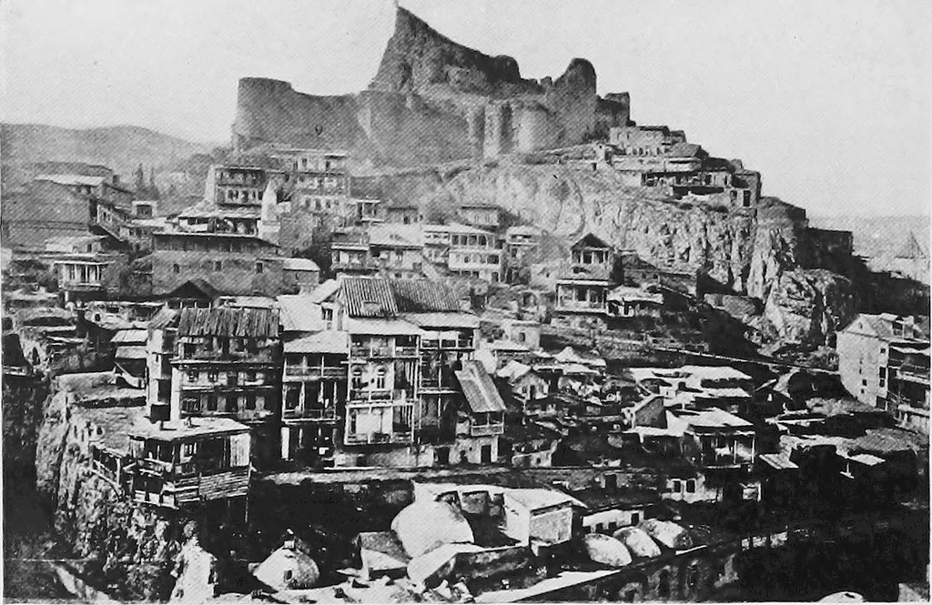 An illustration from Persia past and present; a book of travel and research, with more than two hundred illustrations and a map, 1906, leaf 49