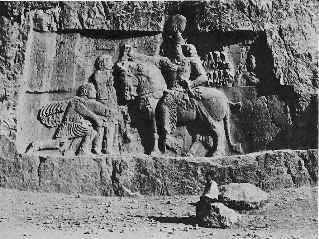 An illustration from Persia past and present; a book of travel and research, with more than two hundred illustrations and a map, 1906, leaf 510