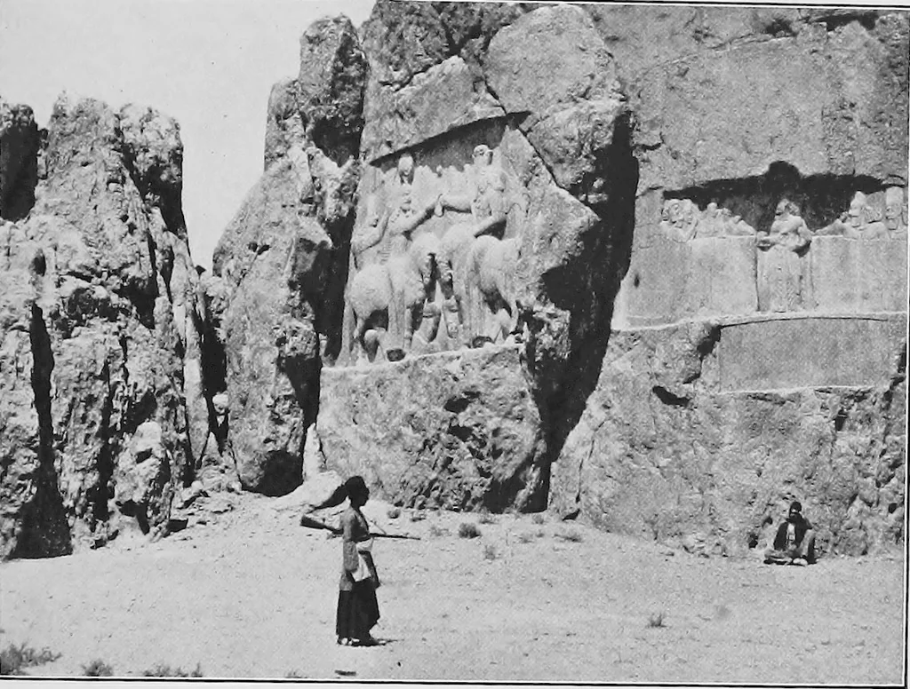 An illustration from Persia past and present; a book of travel and research, with more than two hundred illustrations and a map, 1906, leaf 514