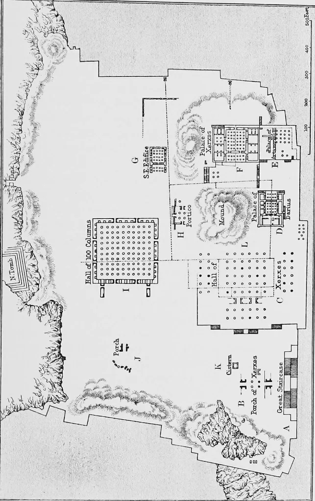 An illustration from Persia past and present; a book of travel and research, with more than two hundred illustrations and a map, 1906, leaf 534