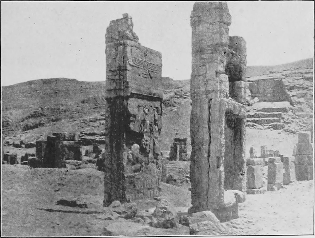 An illustration from Persia past and present; a book of travel and research, with more than two hundred illustrations and a map, 1906, leaf 550