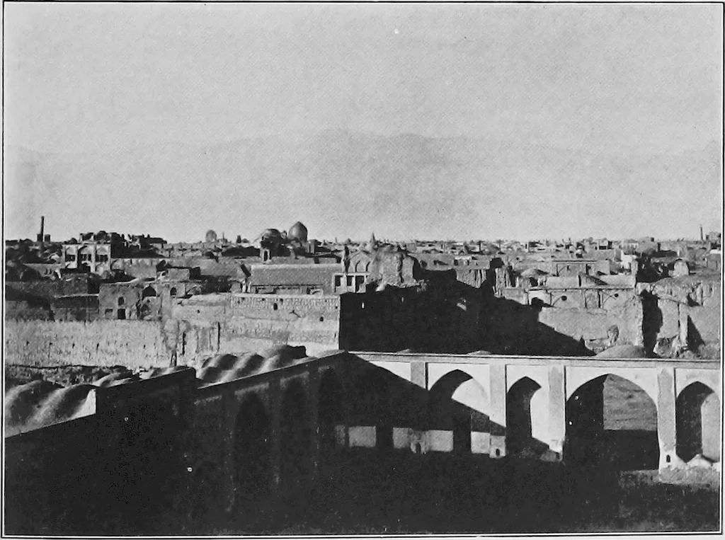 An illustration from Persia past and present; a book of travel and research, with more than two hundred illustrations and a map, 1906, leaf 680
