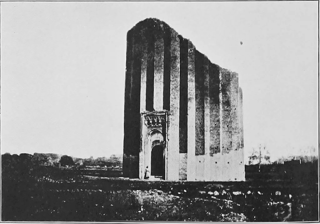 An illustration from Persia past and present; a book of travel and research, with more than two hundred illustrations and a map, 1906, leaf 733