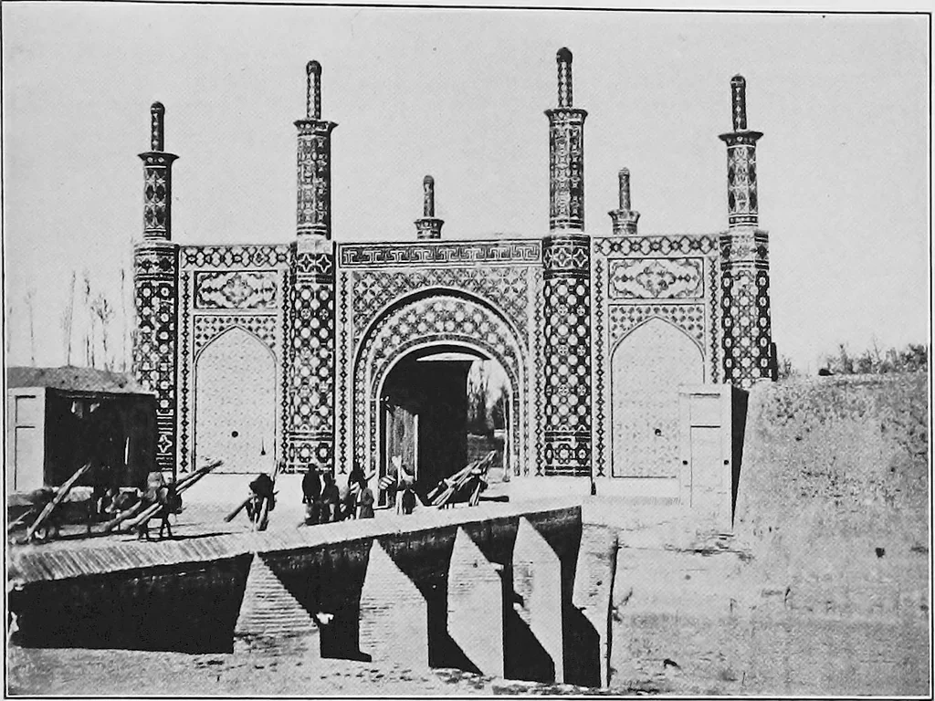 An illustration from Persia past and present; a book of travel and research, with more than two hundred illustrations and a map, 1906, leaf 744