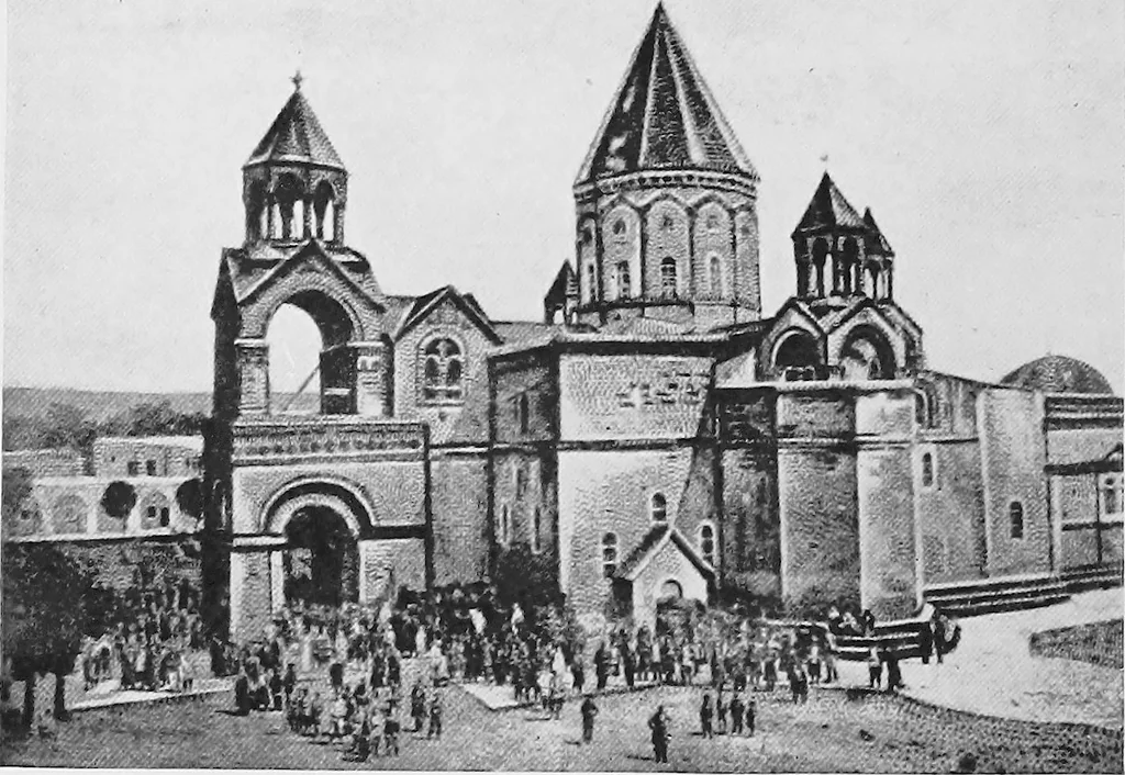 An illustration from Persia past and present; a book of travel and research, with more than two hundred illustrations and a map, 1906, leaf 75
