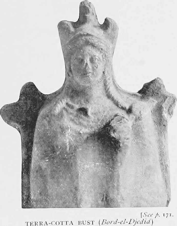 An illustration from Carthage of the Phoenicians in the light of modern excavation, 1905, leaf 168