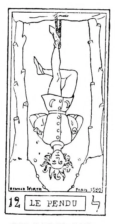 An illustration from Absolute key to occult science. The tarot of the Bohemians. The most ancient book in the world. For the exclusive use of initiates, 1892, leaf 184