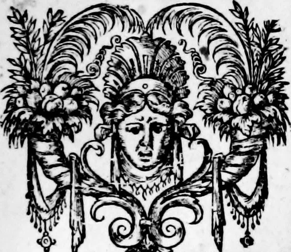 An illustration from The logike of the most excellent philosopher P. Ramvs Martyr: newly translated, and in diuers places corrected, after the minde of the author, 1581, leaf 104