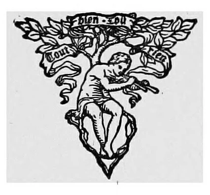 An illustration from Recreation, 1920, leaf 6