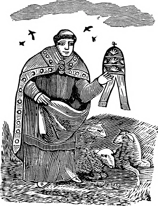 An illustration from Magicon: wonderful prophecies concerning popery and its impending overthrow and fall, together with predictions relative to America, the end of the world and the formation of the new earth, ... with twenty-four magic figures, 1869, leaf 112