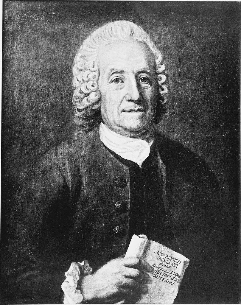 An illustration from The mortal remains of Emanuel Swedenborg; an account of the historical and anatomical investigations executed by a committee, appointed on May 27th, 1908, 1910, leaf 120