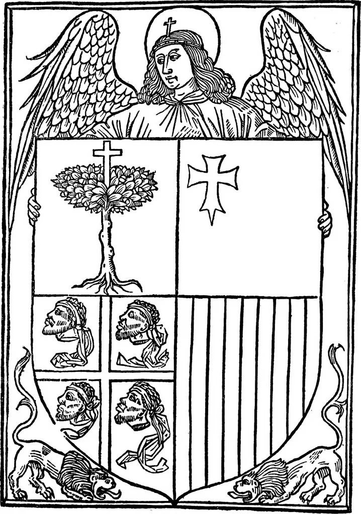 An illustration from The early printers of Spain and Portugal, 1897, leaf 11