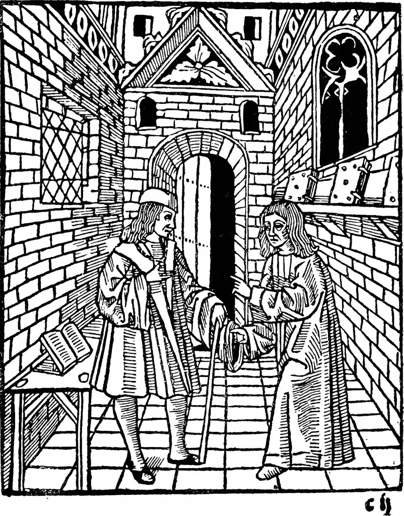 An illustration from The early printers of Spain and Portugal, 1897, leaf 170