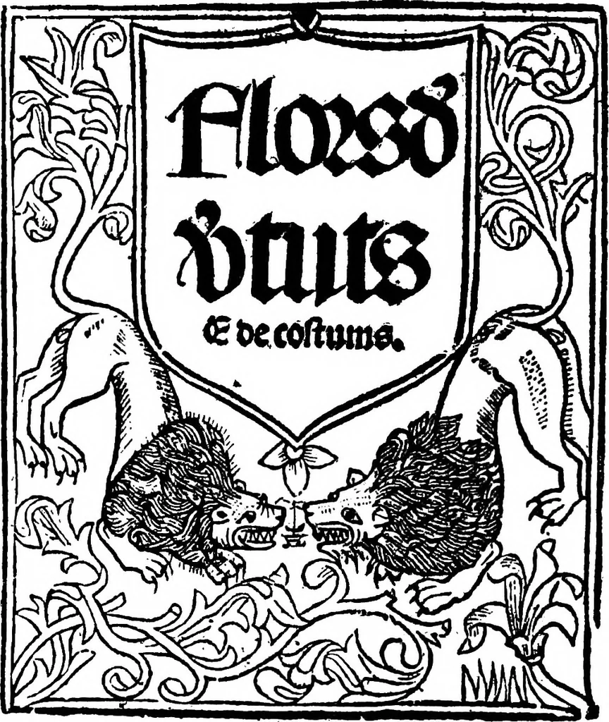 An illustration from The early printers of Spain and Portugal, 1897, leaf 172