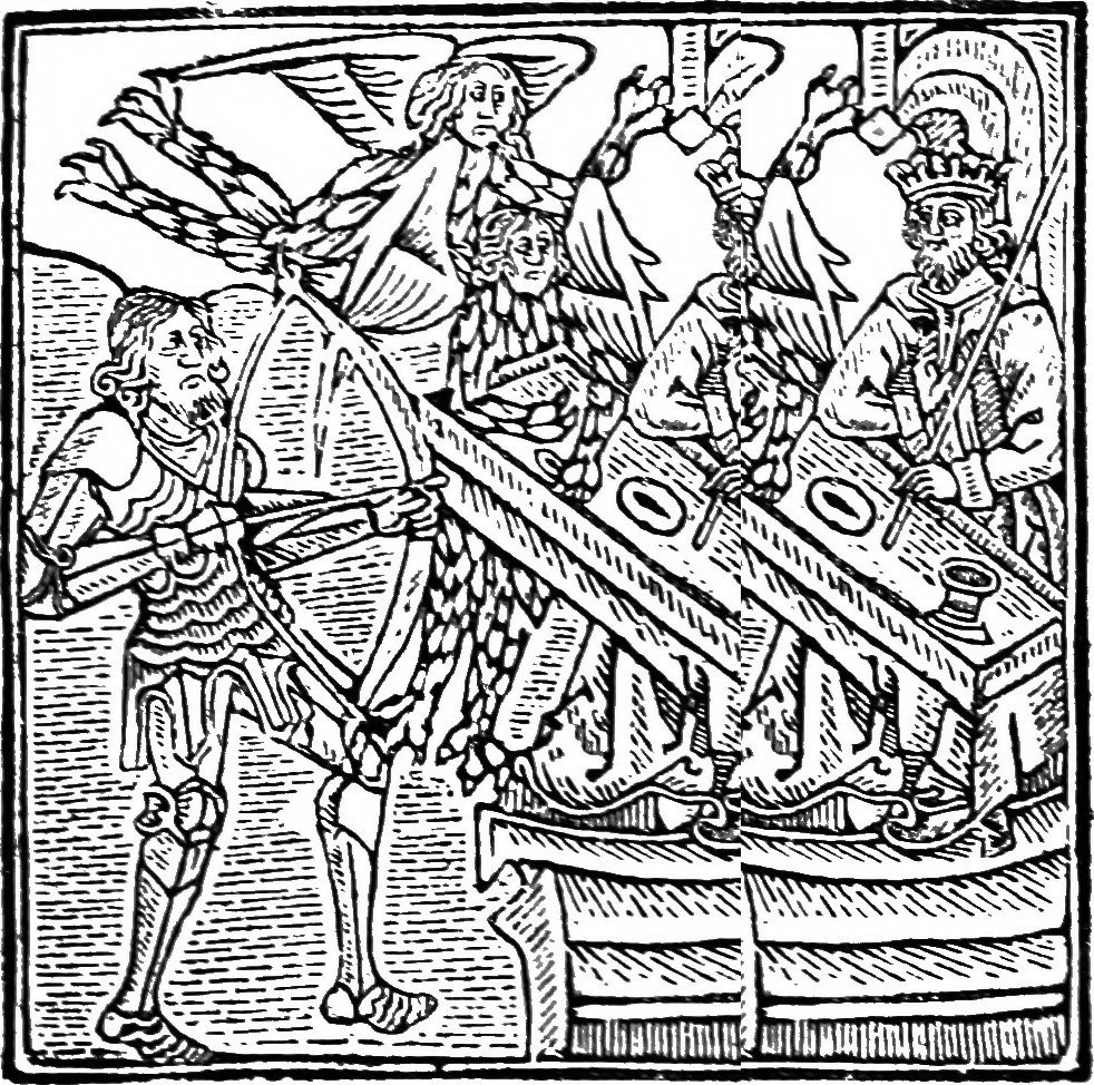 An illustration from The early printers of Spain and Portugal, 1897, leaf 176