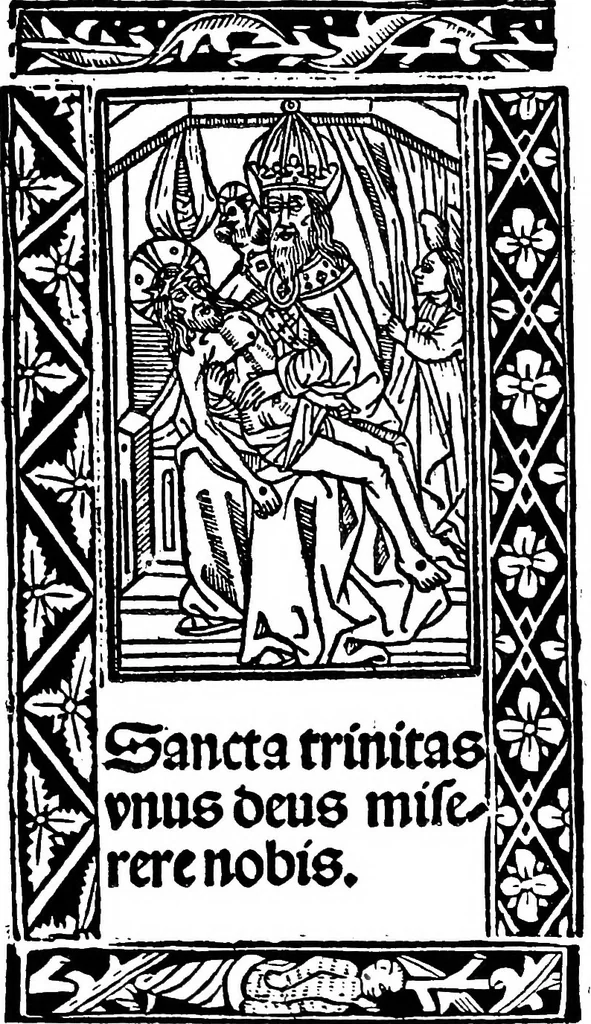 An illustration from The early printers of Spain and Portugal, 1897, leaf 184