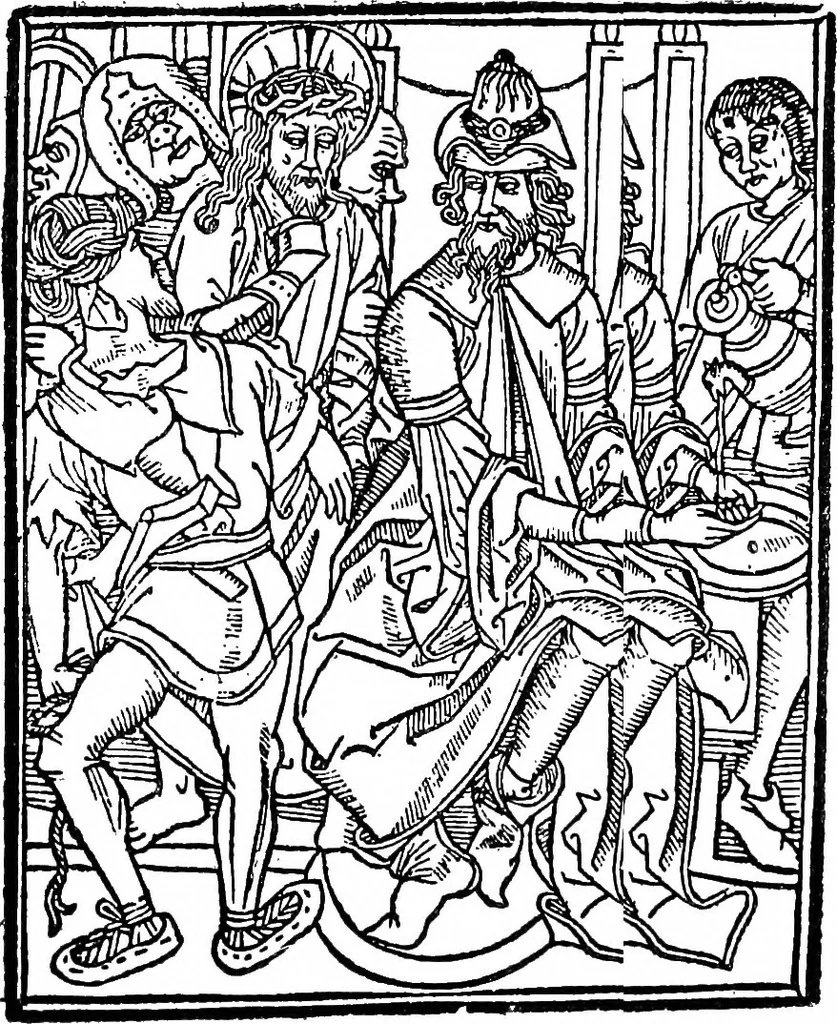 An illustration from The early printers of Spain and Portugal, 1897, leaf 200