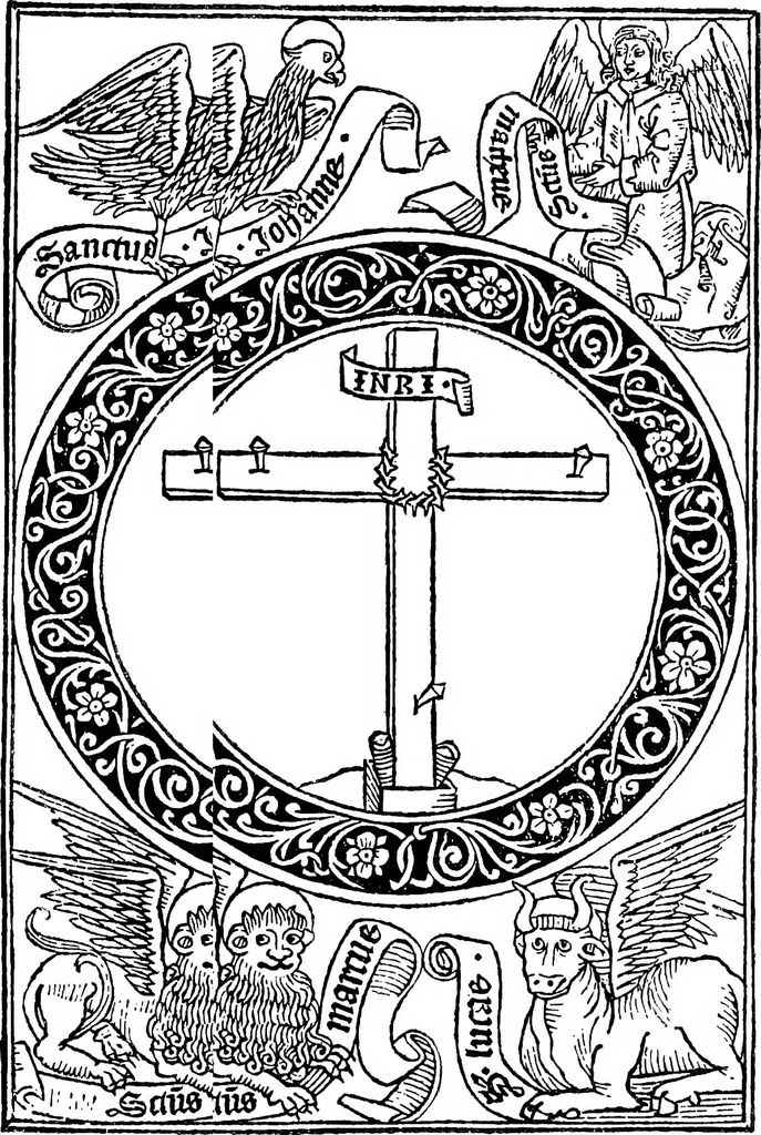 An illustration from The early printers of Spain and Portugal, 1897, leaf 210