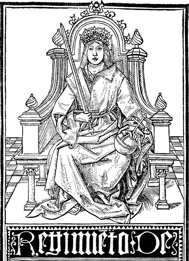 An illustration from The early printers of Spain and Portugal, 1897, leaf 212