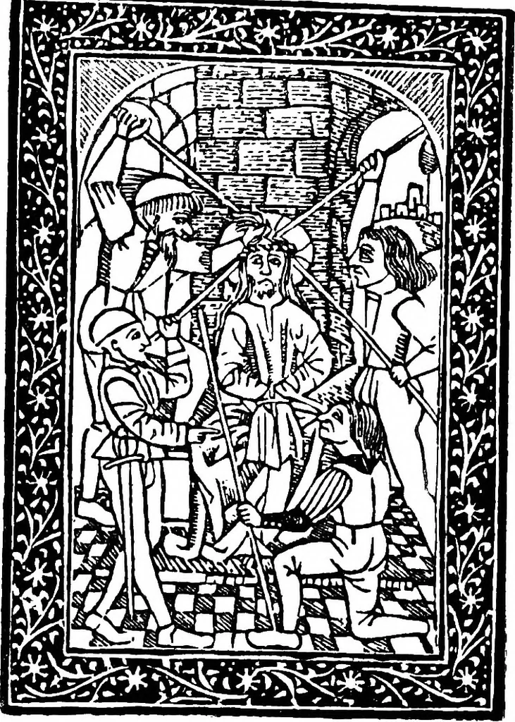 An illustration from The early printers of Spain and Portugal, 1897, leaf 214
