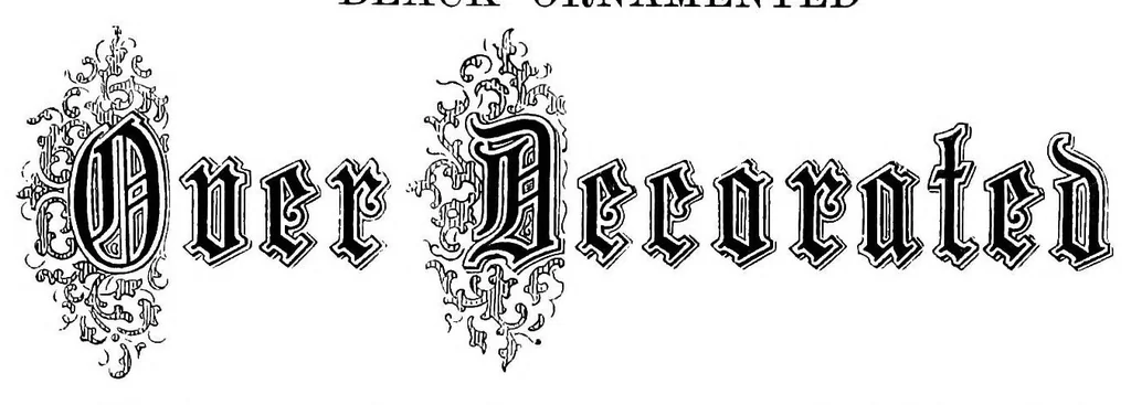 An illustration from Types of the De Vinne press; specimens for the use of compositors, proofreaders and publishers, 1907, leaf 34