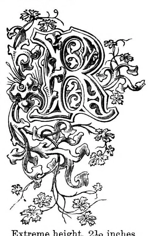 An illustration from Types of the De Vinne press; specimens for the use of compositors, proofreaders and publishers, 1907, leaf 83