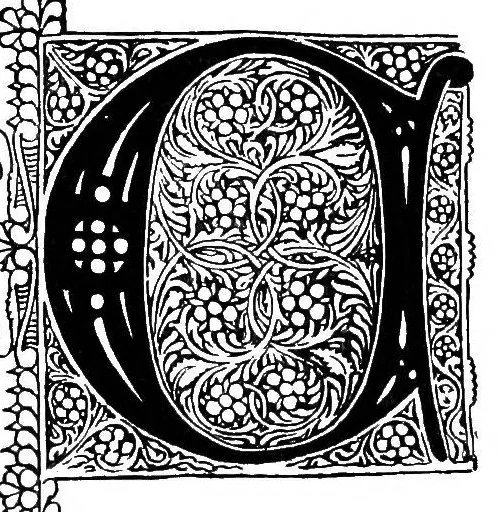 An illustration from Types of the De Vinne press; specimens for the use of compositors, proofreaders and publishers, 1907, leaf 89