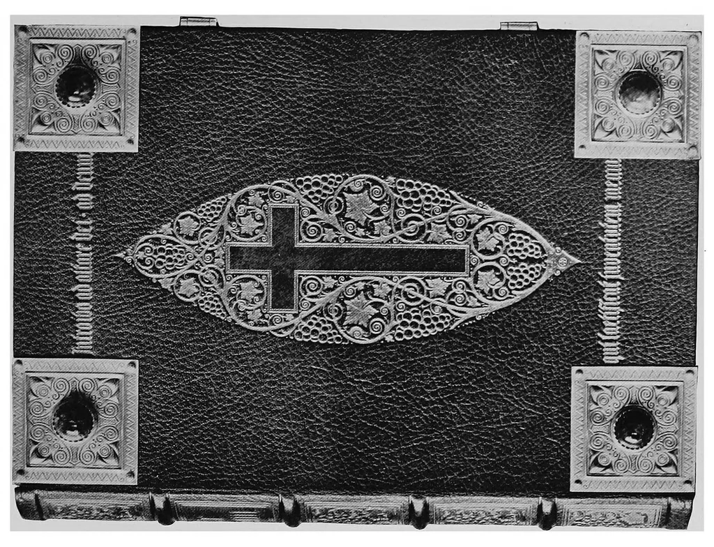 An illustration from The art of the book; a review of some recent European and American work in typography, page decoration &amp; binding, 1914, leaf 174