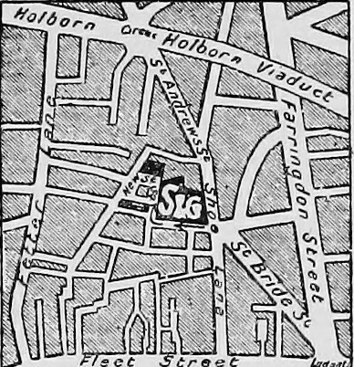 An illustration from The story of a printing house : being a short account of the Strahans and Spottiswoodes, 1912, leaf 106