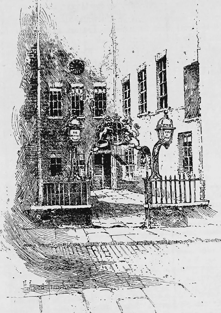 An illustration from The story of a printing house : being a short account of the Strahans and Spottiswoodes, 1912, leaf 36