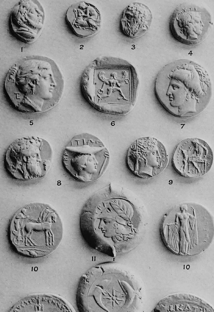 An illustration from A guide to the Department of coins and medals in the British museum, 1922, leaf 102