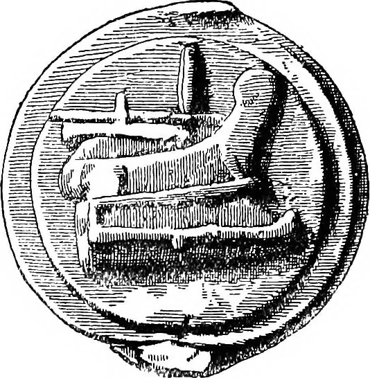 An illustration from A guide to the Department of coins and medals in the British museum, 1922, leaf 38