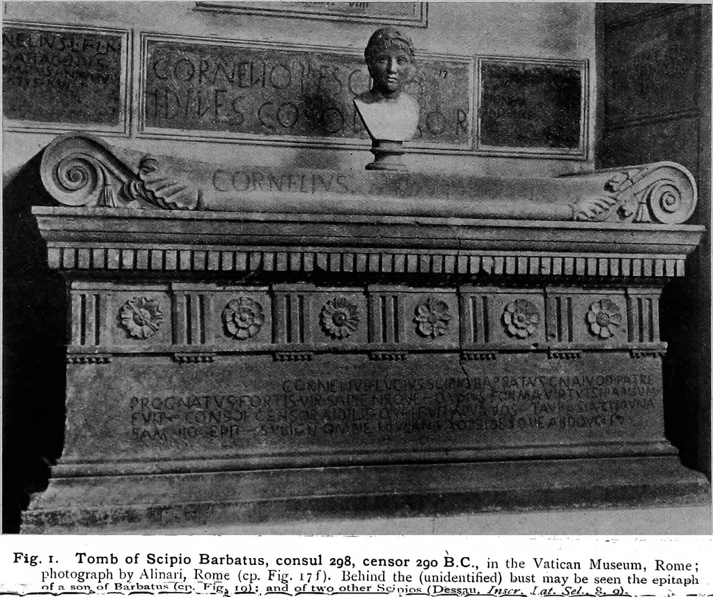 An illustration from Latin epigraphy : an introduction to the study of Latin inscriptions, 1919, leaf 9