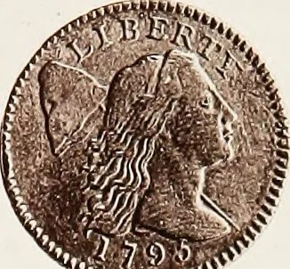 An illustration from Monograph of United States cents and half cents issued between the years 1793 and 1857: to which is added a table of the principal coins, tokens, jetons, medalets, patterns of coinage and Washington pieces, generally classified under the head of colonial coins. A contribution to the numismatic history of the United States, 1879, leaf 30