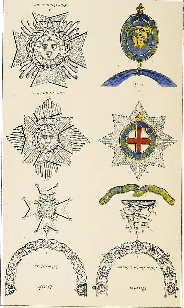 An illustration from An introduction to heraldry, with nearly one thousand illustrations; including the arms of about five hundred different families, 1892, leaf 333
