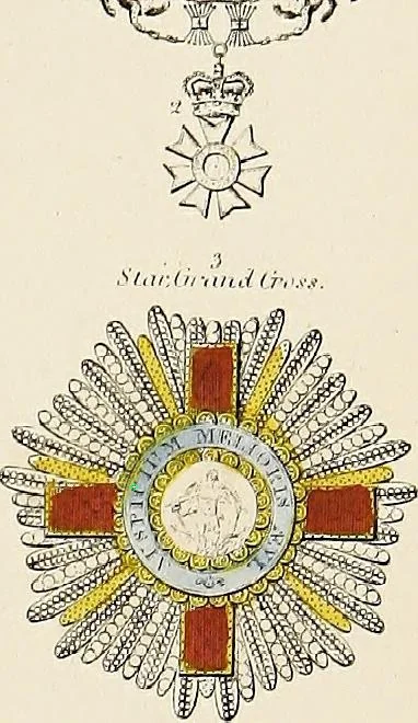 An illustration from An introduction to heraldry, with nearly one thousand illustrations; including the arms of about five hundred different families, 1892, leaf 337