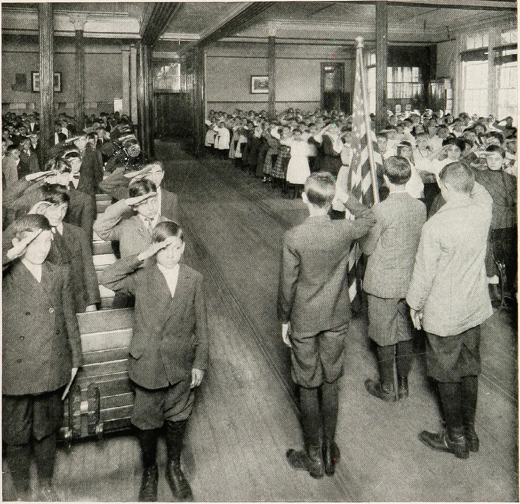 An illustration from Flags of the world, 1917, leaf 12