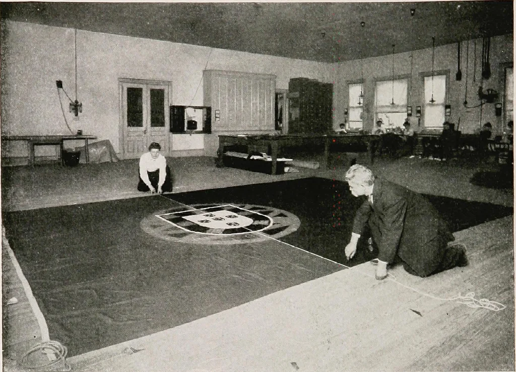 An illustration from Flags of the world, 1917, leaf 133