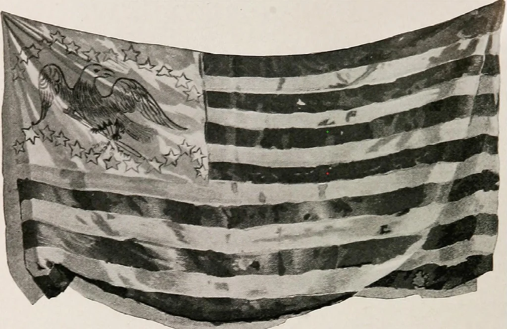 An illustration from Flags of the world, 1917, leaf 19