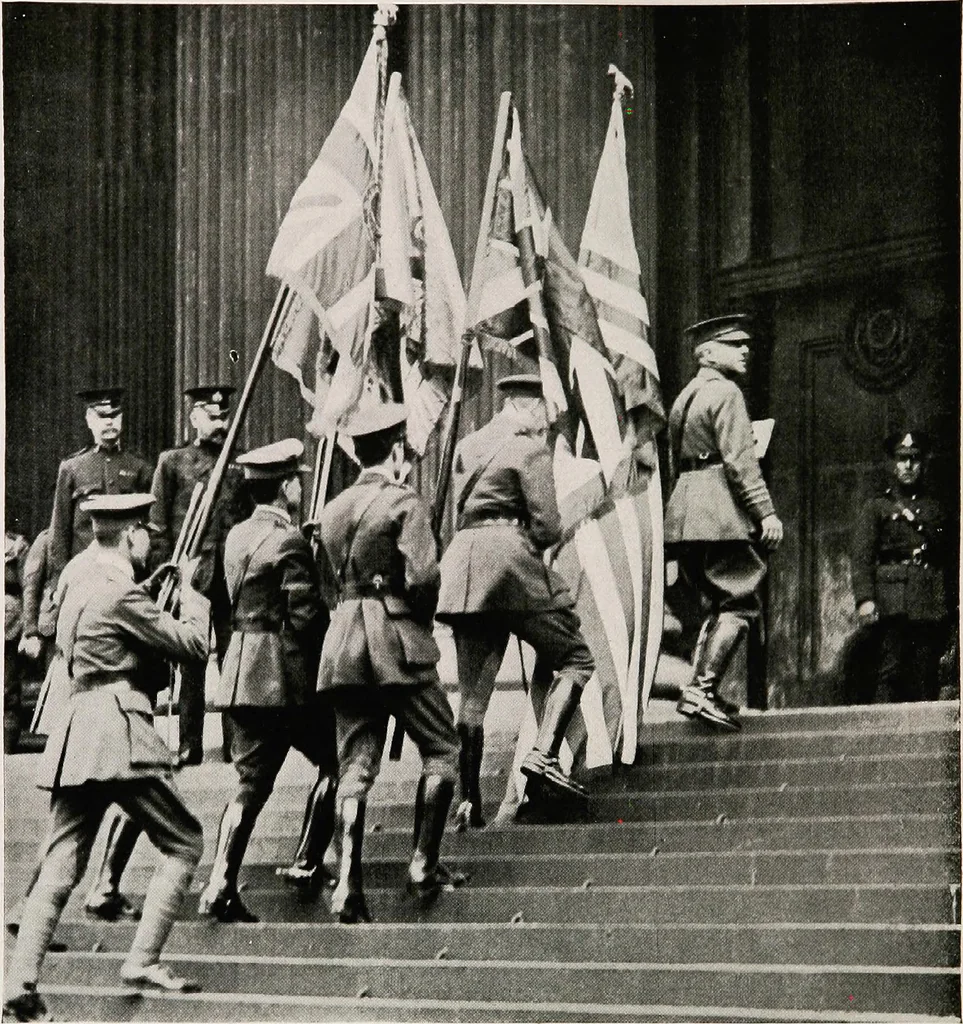 An illustration from Flags of the world, 1917, leaf 29