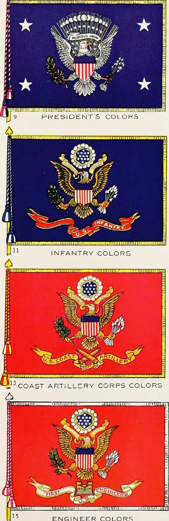 An illustration from Flags of the world, 1917, leaf 38