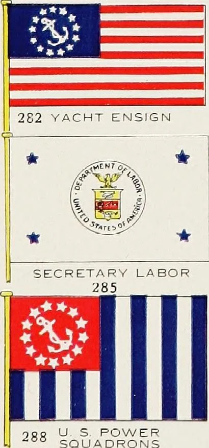 An illustration from Flags of the world, 1917, leaf 49