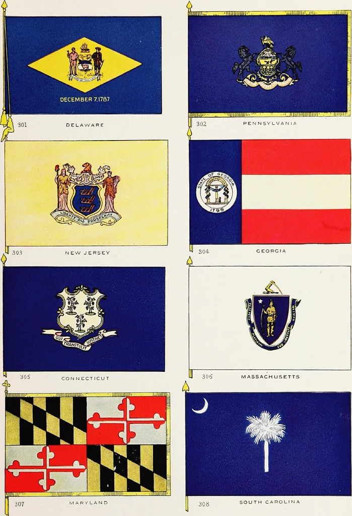 An illustration from Flags of the world, 1917, leaf 50