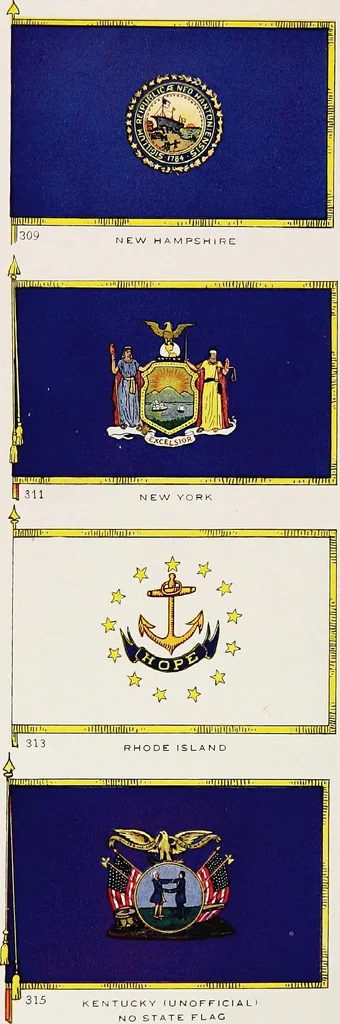 An illustration from Flags of the world, 1917, leaf 53