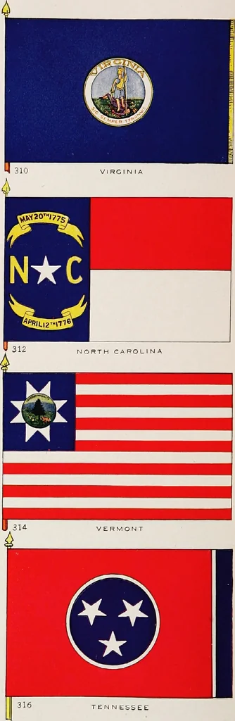 An illustration from Flags of the world, 1917, leaf 53