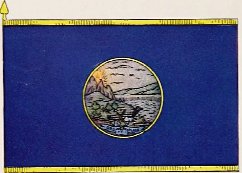 An illustration from Flags of the world, 1917, leaf 61