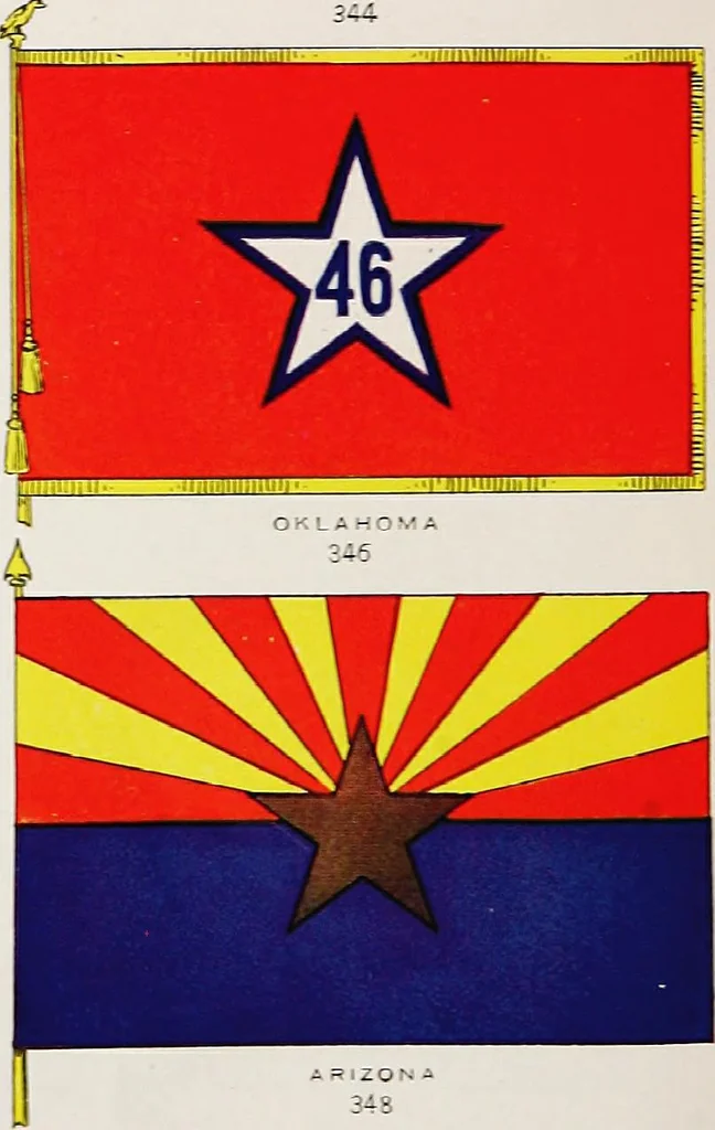 An illustration from Flags of the world, 1917, leaf 61