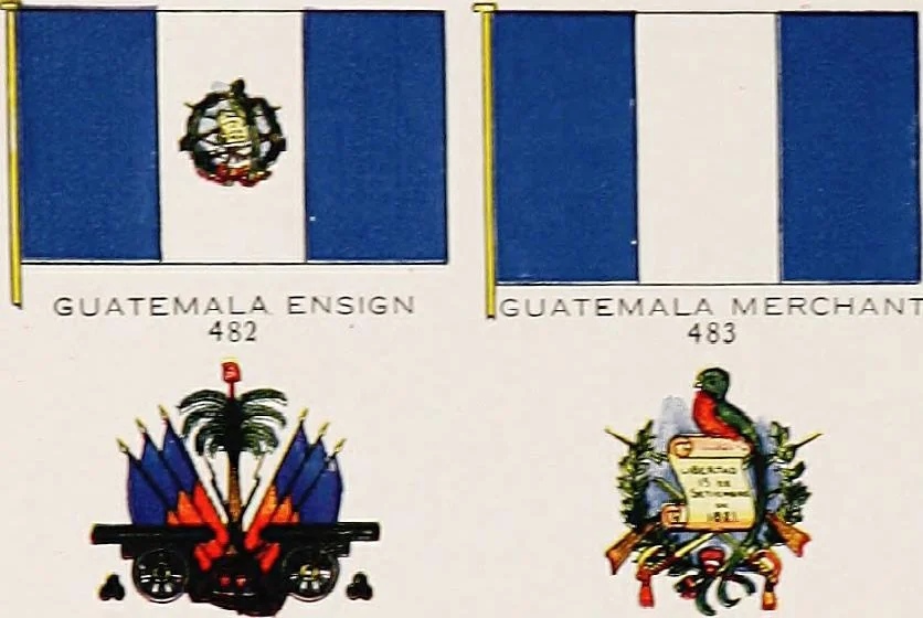 An illustration from Flags of the world, 1917, leaf 73